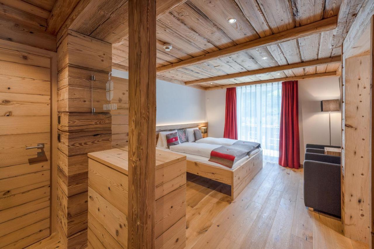 Hotel Crusch Alba Swiss Lodge Zernez Exteriör bild