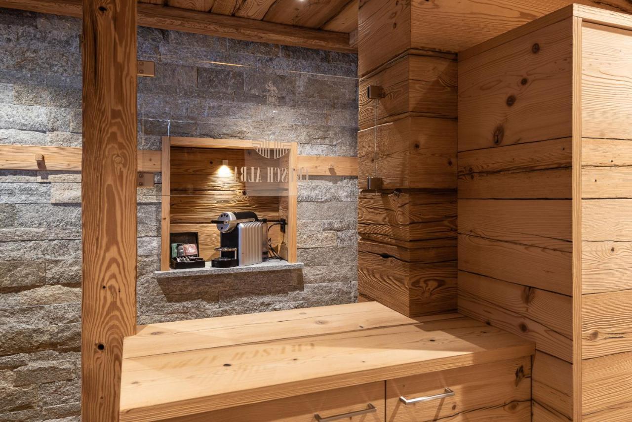 Hotel Crusch Alba Swiss Lodge Zernez Exteriör bild